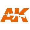 AK Interactive model paints and weathering products for scale modeling, including acrylics, enamels, and pigments.