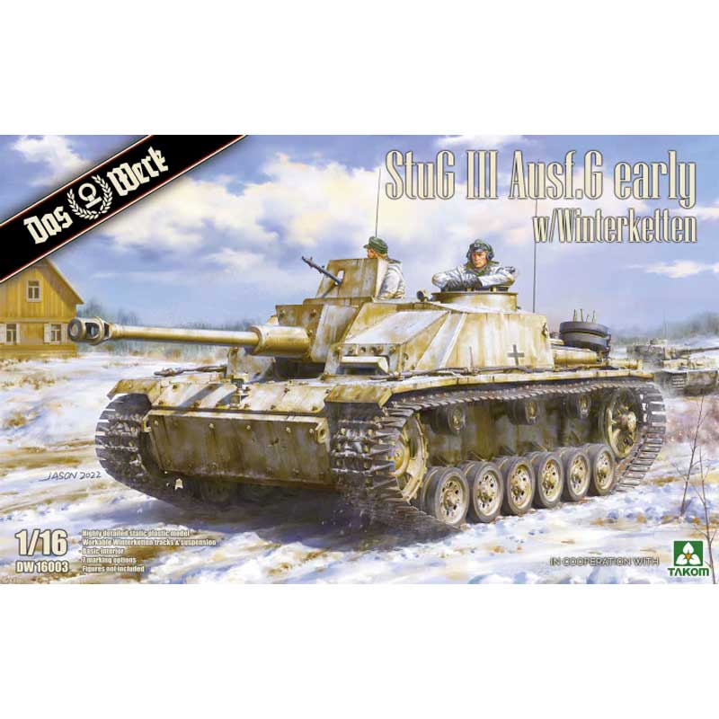 Das Werk StuG III Ausf. G early with Winterketten (1/16) DW16003