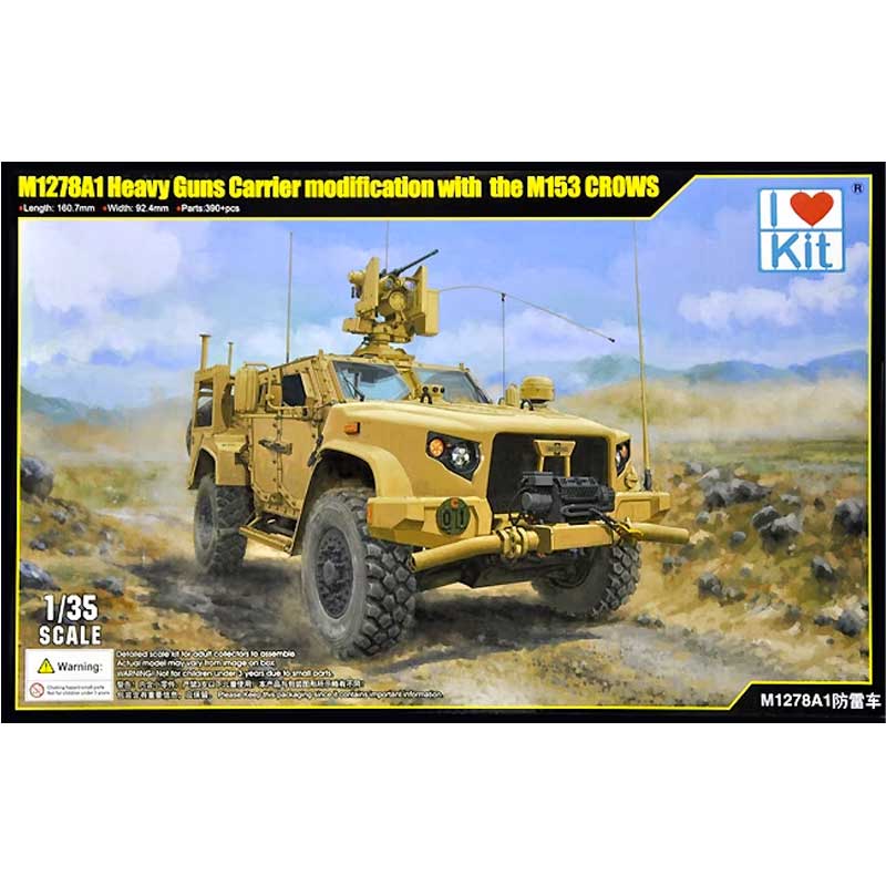 1/35 M1278a1 Heavy Carrier w/ M153 CROWS 63537 I Love Kit