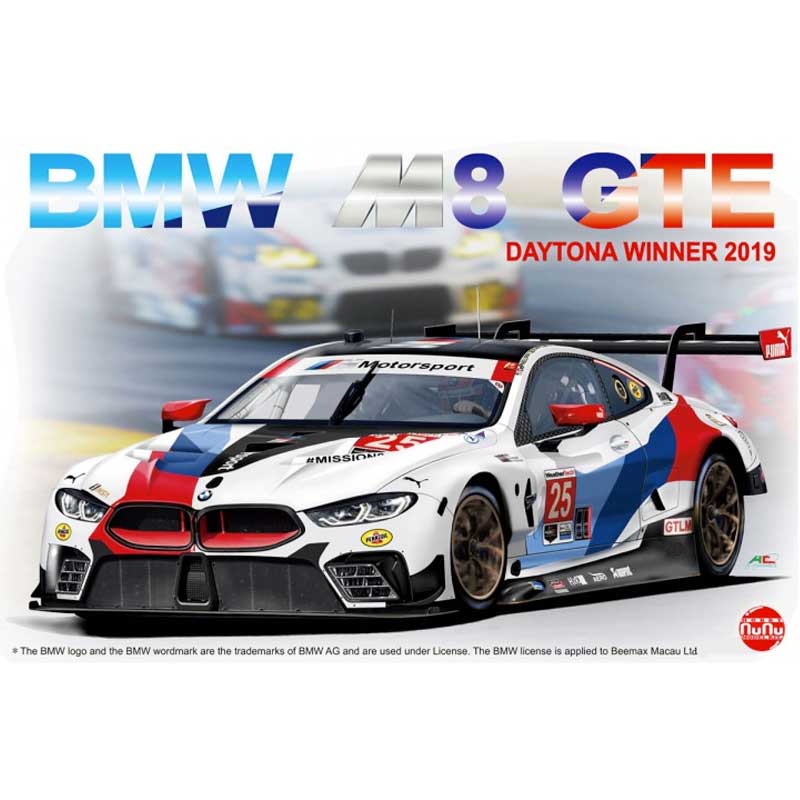 1/24 BMW M8 GTE 2019 24 Hours of Daytona Winner PN24010 NuNu