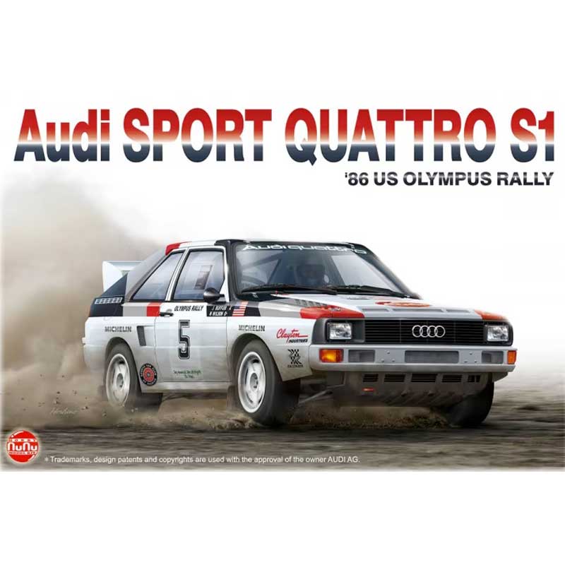 1/24 Audi Quattro Sport S1 '86 Olympus Rally PN24023 NuNu