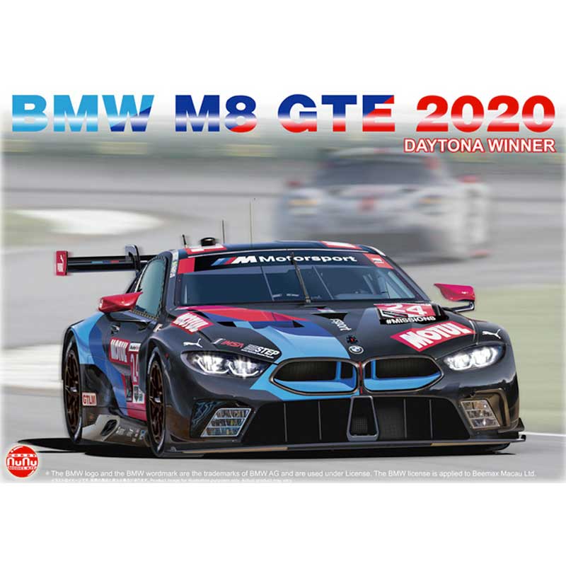 1/24 BMW M8 GTE 2020 24 Hours of Daytona Winner PN24036 NuNu