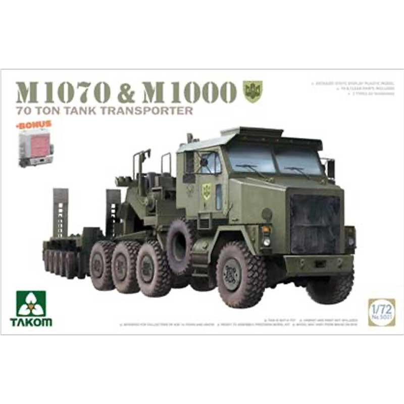 Takom US M1070 & M1000 70 Ton Tank Transporter (1/72) 05021