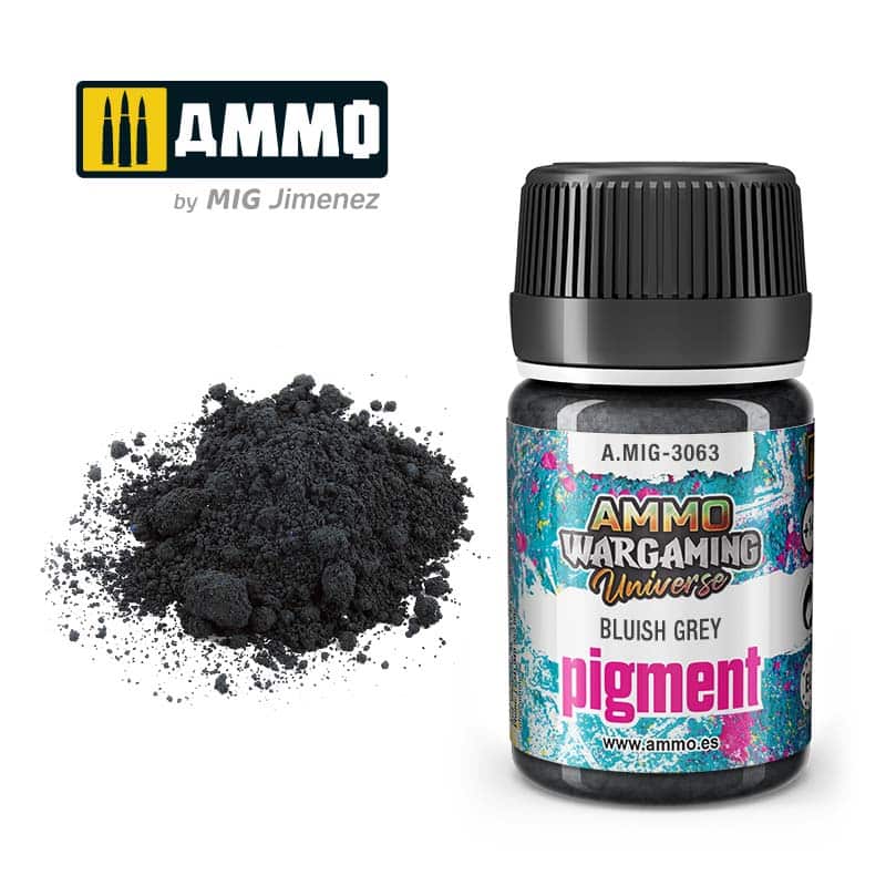 Pigment Bluish Grey A.MIG-3063 Ammo
