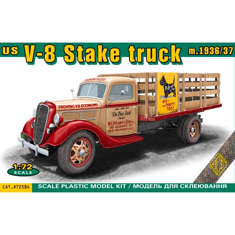 1/72 US V-8 Stake Truck 72584 ACE Models