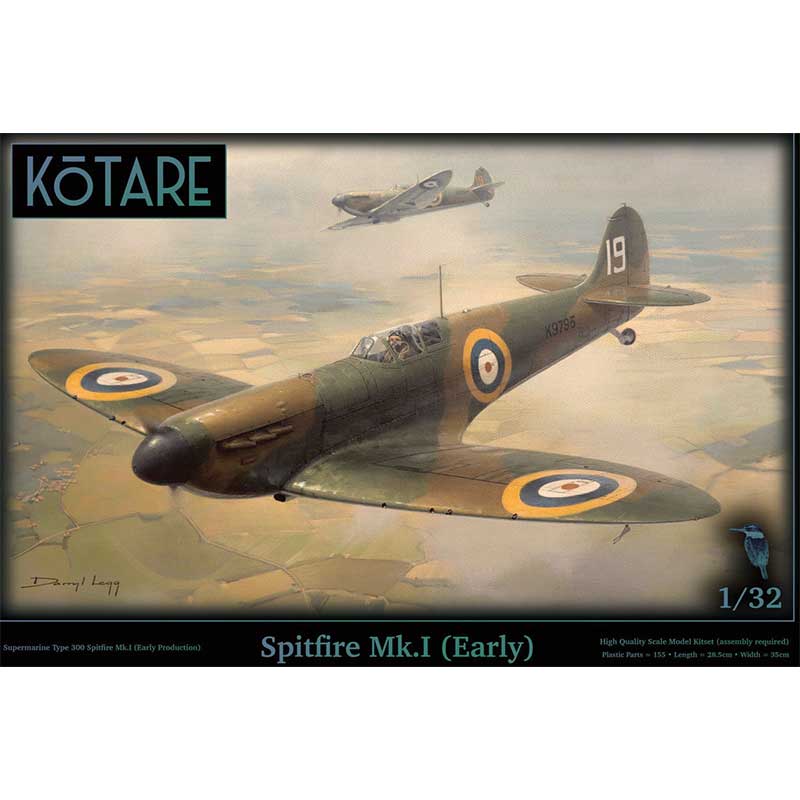 Kotare Spitfire Mk.I (Early) (1/32) K32004 Kotare Spitfire Mk.I (Early) (1/32) K32004