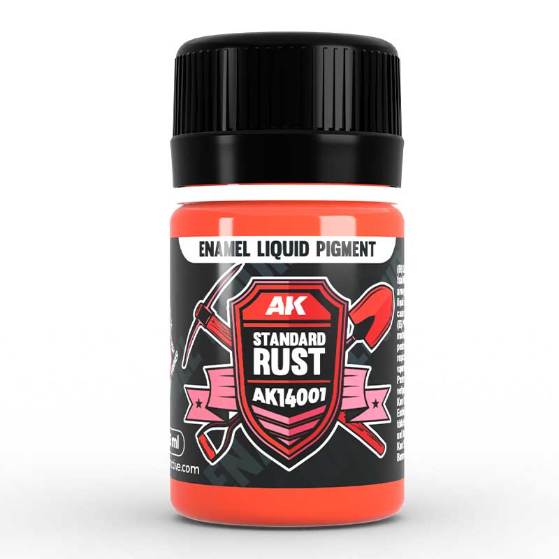AK Interactive Standard Rust - Liquid Pigment (35ml) AK-14001 AK Interactive Standard Rust - Liquid Pigment (35ml) AK-14001