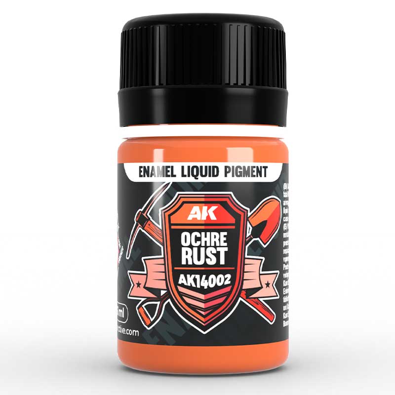 AK Interactive Ochre Rust - Liquid Pigment (35ml) AK-14002 AK Interactive Ochre Rust - Liquid Pigment (35ml) AK-14002