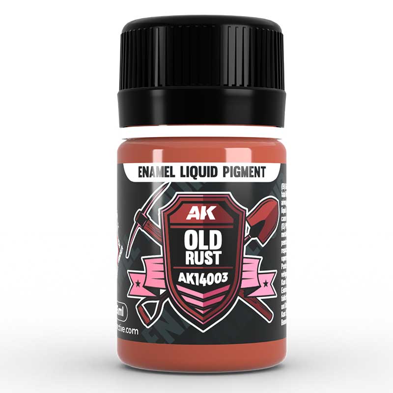 AK Interactive Old Rust - Liquid Pigment (35ml) AK-14003 AK Interactive Old Rust - Liquid Pigment (35ml) AK-14003