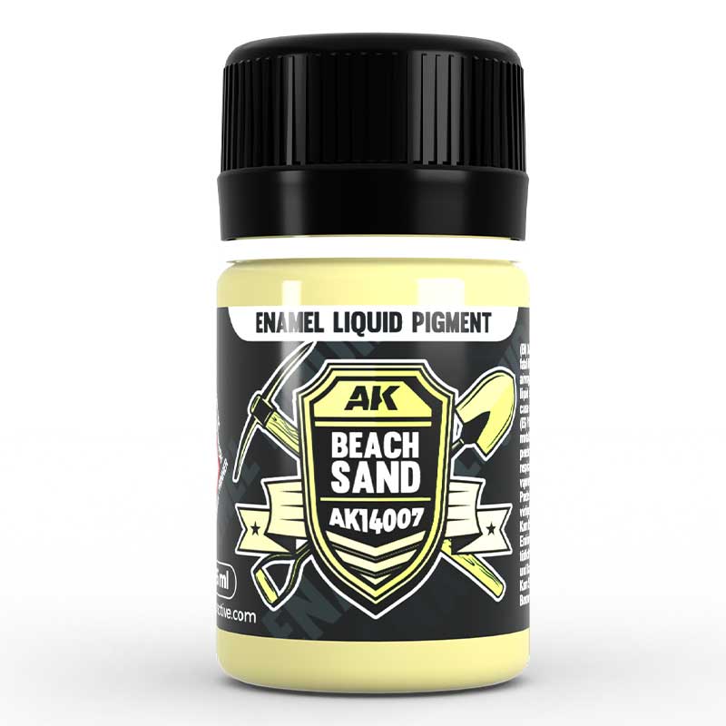 AK Interactive Beach Sand - Liquid Pigment (35ml) AK-14007 AK Interactive Beach Sand - Liquid Pigment (35ml) AK-14007
