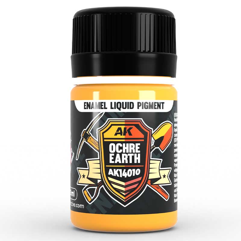 AK Interactive Ochre Earth - Liquid Pigment (35ml) AK-14010 AK Interactive Ochre Earth - Liquid Pigment (35ml) AK-14010