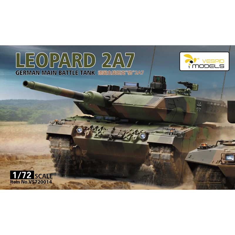1/72 Leopard 2A7 German Main Battle Tank VS720014 Vespid Models 1/72 Leopard 2A7 German Main Battle Tank VS720014 Vespid Models