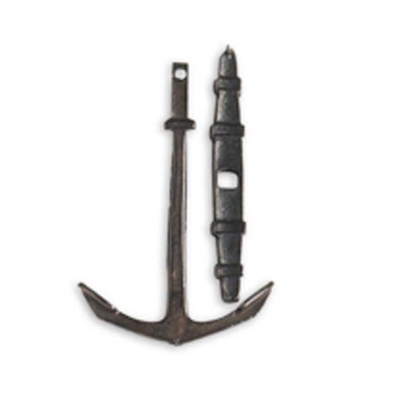 Spanish Anchor + Cepo 45X30mm AL8705 Artesania Latina Spanish Anchor + Cepo 45X30mm AL8705 Artesania Latina