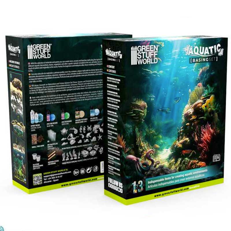 Green Stuff World Basing Set – Aquatic