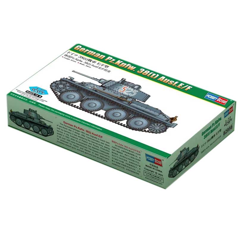 1/72 German Pz.Kpfw. 38(t) Ausf.E/F 82956 Hobbyboss 1/72 German Pz.Kpfw. 38(t) Ausf.E/F 82956 Hobbyboss
