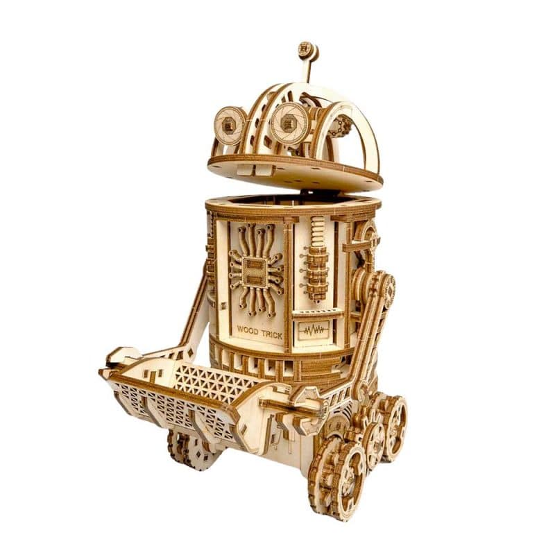 Space junk robot (mechanical) WDTK073 Wood Trick Space junk robot (mechanical) WDTK073 Wood Trick