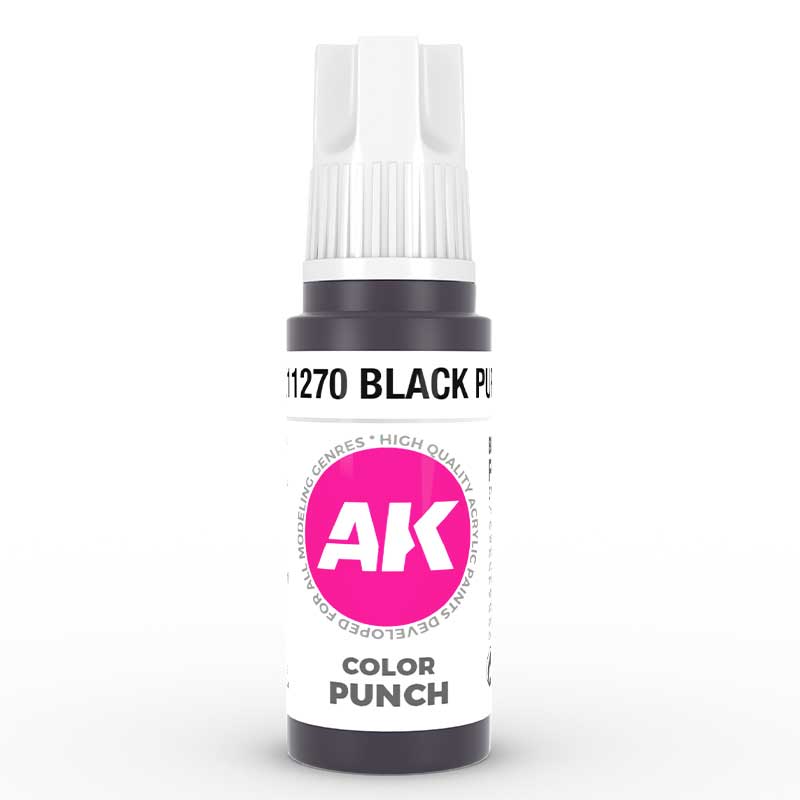 AK Interactive Black Puprple Color Punch (17ml) AK-11270 AK Interactive Black Puprple Color Punch (17ml) AK-11270