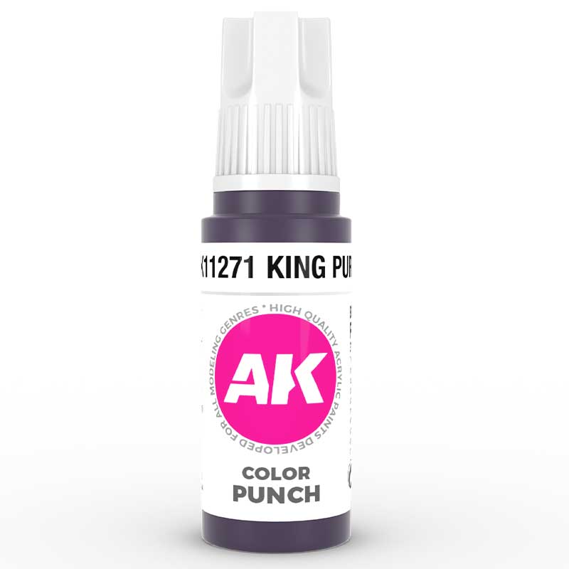 AK Interactive King Purple Color Punch (17ml) AK-11271 AK Interactive King Purple Color Punch (17ml) AK-11271