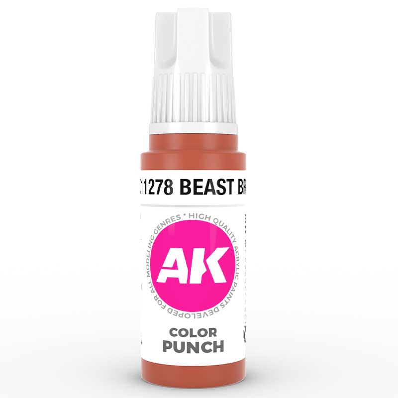 AK Interactive Beast Brown Color Punch (17ml) AK-11278 AK Interactive Beast Brown Color Punch (17ml) AK-11278