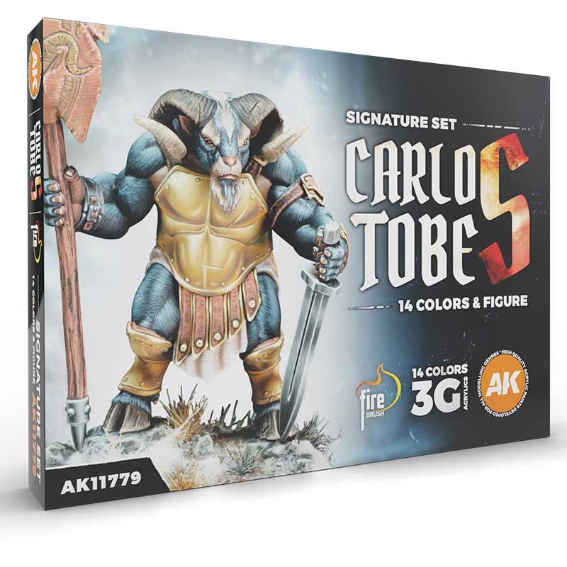 AK Interactive Signature Set Carlos Tobes - 14 Colors + Figure AK-11779 AK Interactive Signature Set Carlos Tobes - 14 Colors + Figure AK-11779