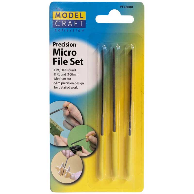 Modelcraft Precision Micro File Set PFL6000 Modelcraft Precision Micro File Set PFL6000