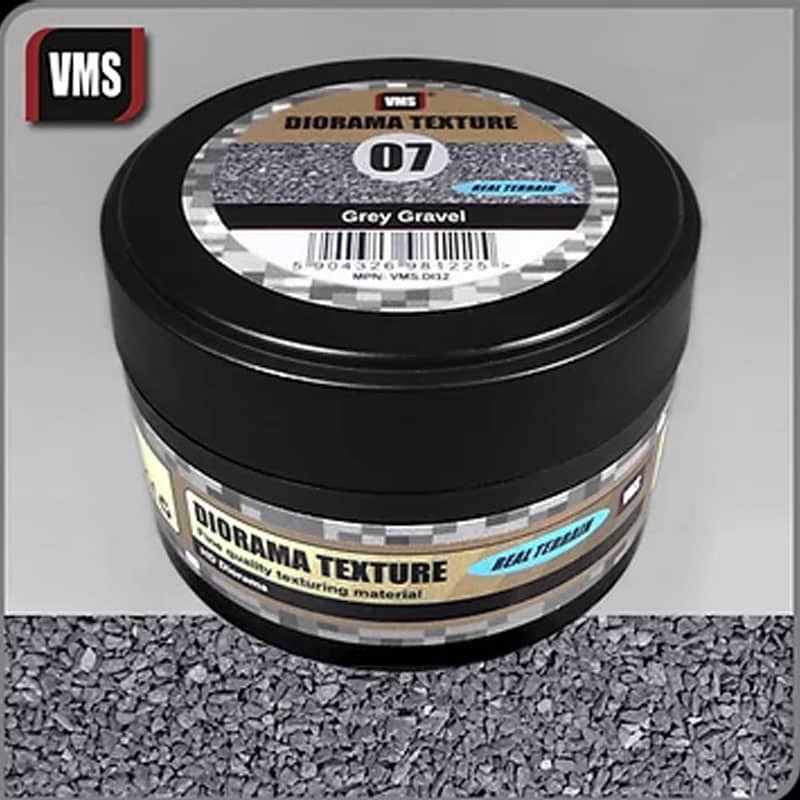 VMS Diorama Texture No.7 Grey Gravel (100ml) VMS.DI12 VMS Diorama Texture No.7 Grey Gravel (100ml) VMS.DI12