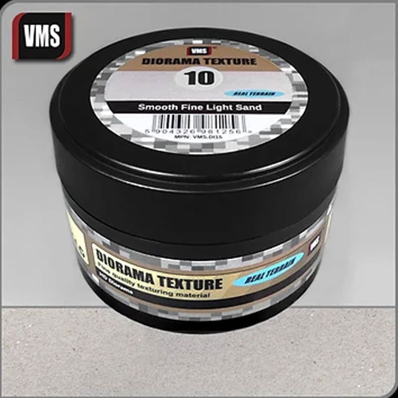 VMS Diorama Texture No.10 Smooth Fine Light Sand (100ml) VMS.DI15 VMS Diorama Texture No.10 Smooth Fine Light Sand (100ml) VMS.DI15