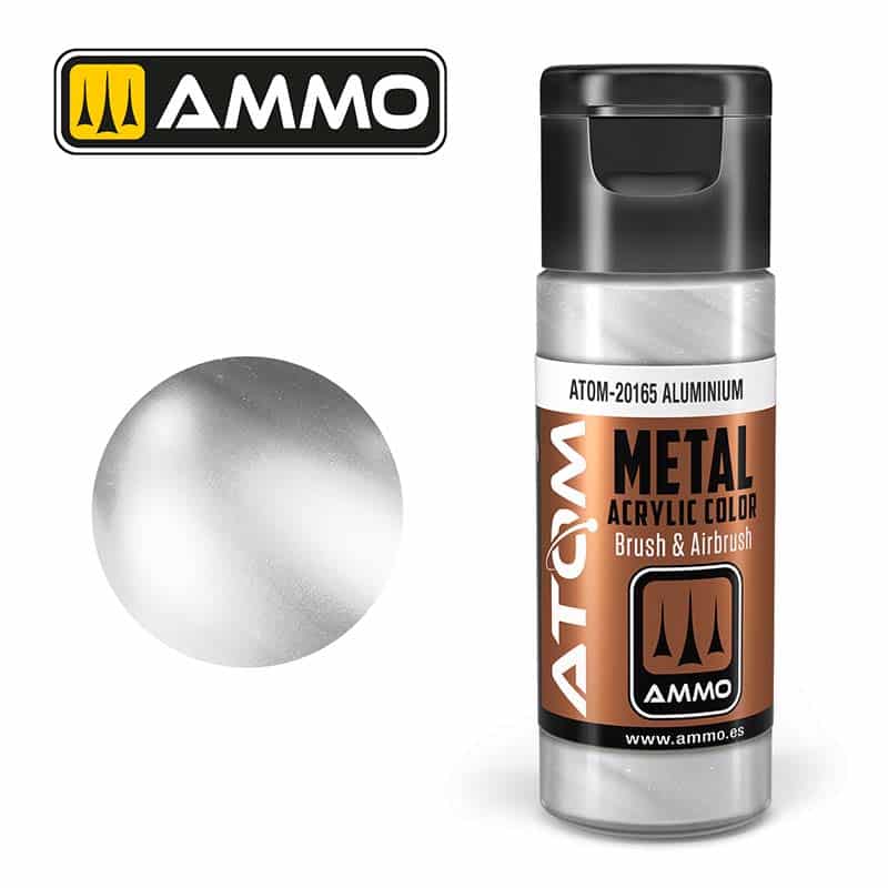 ATOM METALLIC Aluminium ATOM-20165 Ammo ATOM METALLIC Aluminium ATOM-20165 Ammo