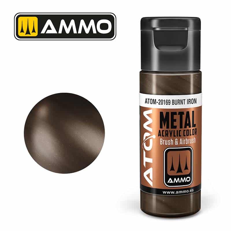 ATOM METALLIC Burnt Iron ATOM-20169 Ammo ATOM METALLIC Burnt Iron ATOM-20169 Ammo