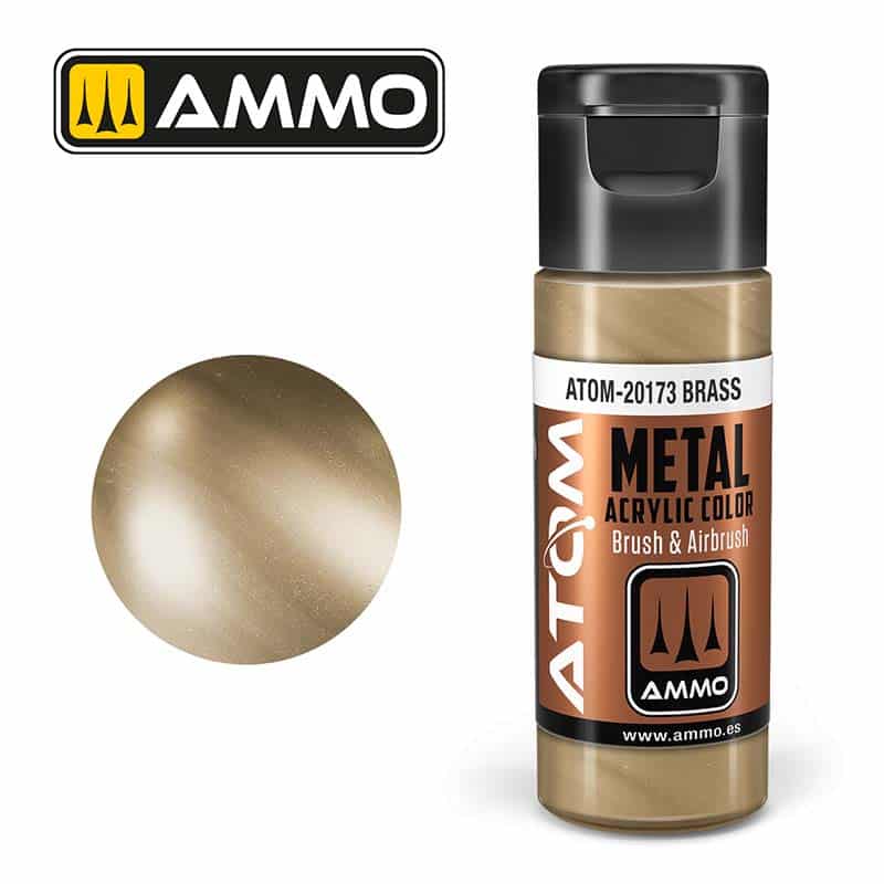 ATOM METALLIC Brass ATOM-20173 Ammo ATOM METALLIC Brass ATOM-20173 Ammo