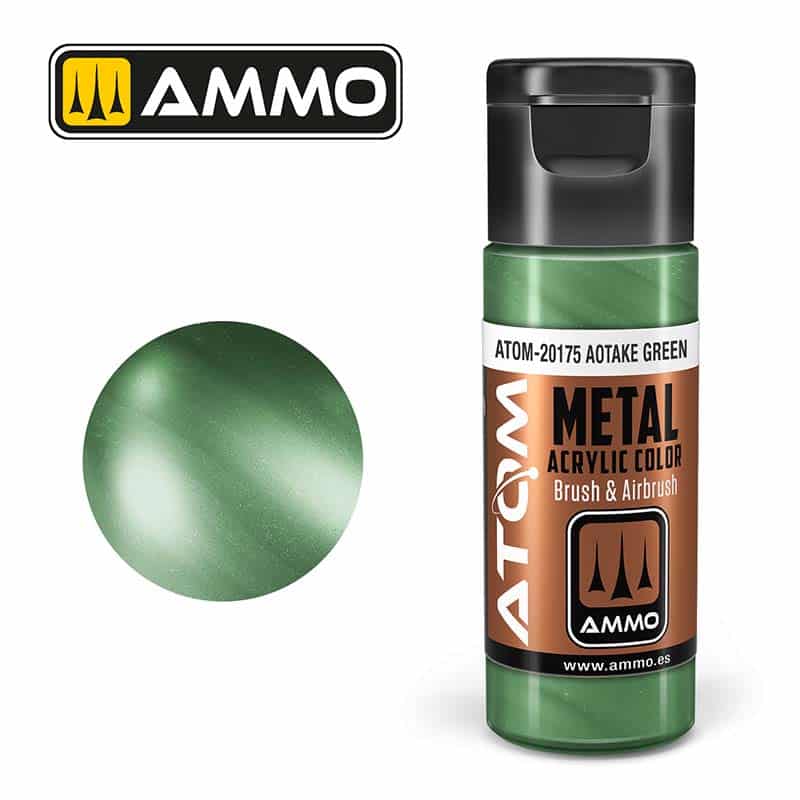 ATOM METALLIC Aotake Green ATOM-20175 Ammo ATOM METALLIC Aotake Green ATOM-20175 Ammo