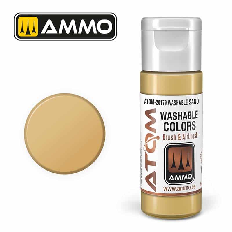 ATOM WASHABLE Sand ATOM-20179 Ammo ATOM WASHABLE Sand ATOM-20179 Ammo