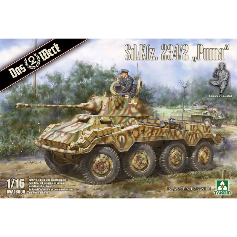 Das Werk Sd.Kfz. 234/2 Puma (1/16) DW16006 Das Werk Sd.Kfz. 234/2 Puma (1/16) DW16006