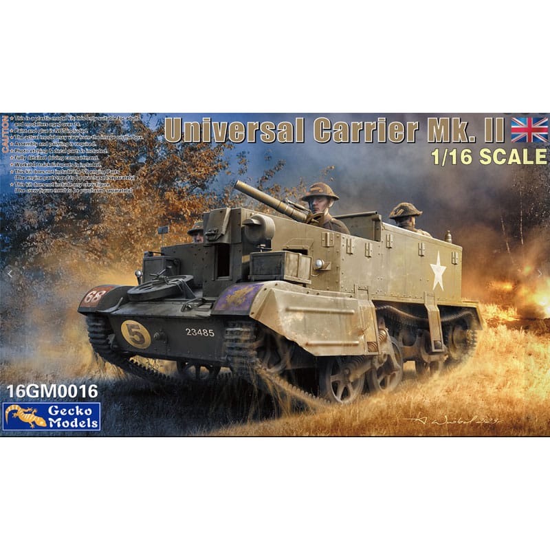 Gecko Models Universal Carrier Mk II Bren Gun Carrier (1/16) 16GM0016
