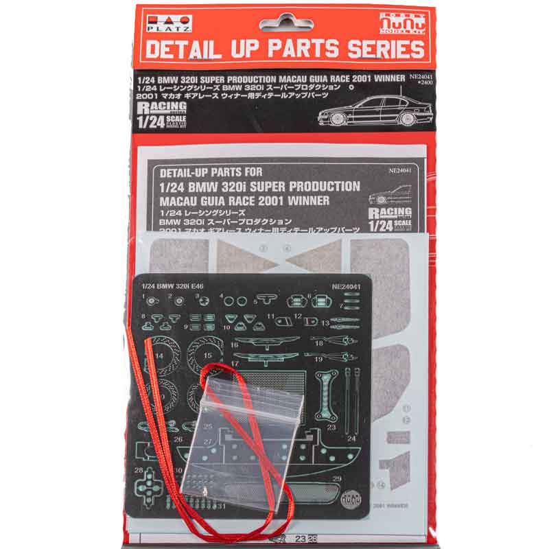 1/24 Racing Series BMW 320i E46 2001 Macau Guia Race Winner Detail Up Parts NE24041 NuNu