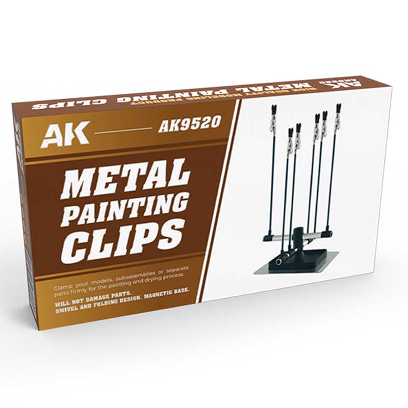 AK Interactive Metal Painting Clips AK-9520 AK Interactive Metal Painting Clips AK-9520