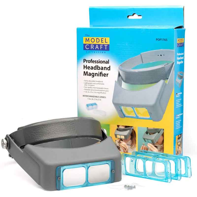 Professional Headband Magnifier POP1765 Modelcraft Professional Headband Magnifier POP1765 Modelcraft
