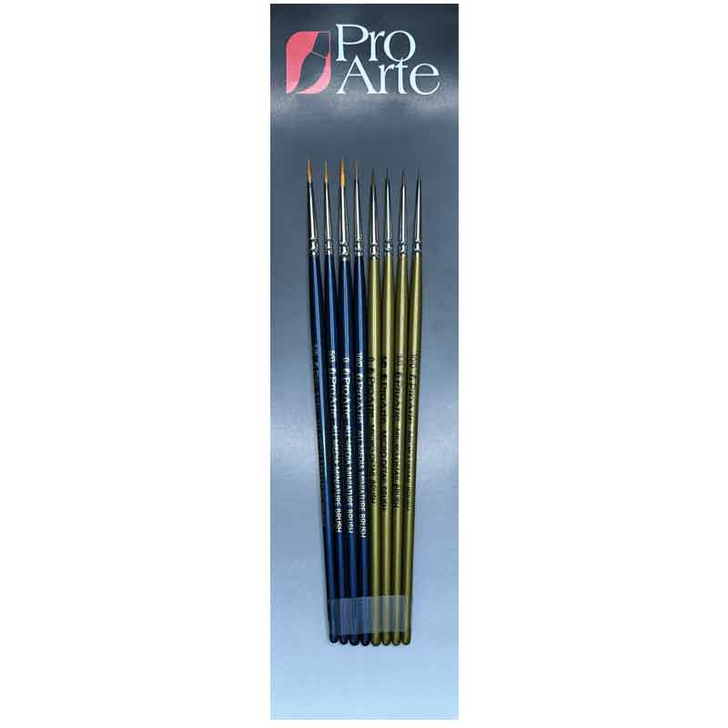 All Media - Micro Detail Paint Brush Set ProArte All Media - Micro Detail Paint Brush Set ProArte