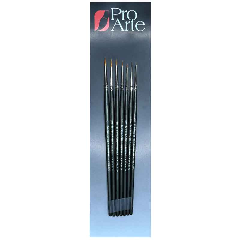 Prolon Miniature Paint Brush Set  ProArte