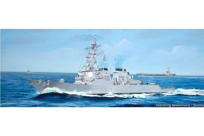 1/200 USS Curtis Wilbur DDG-54 62007 I Love Kit