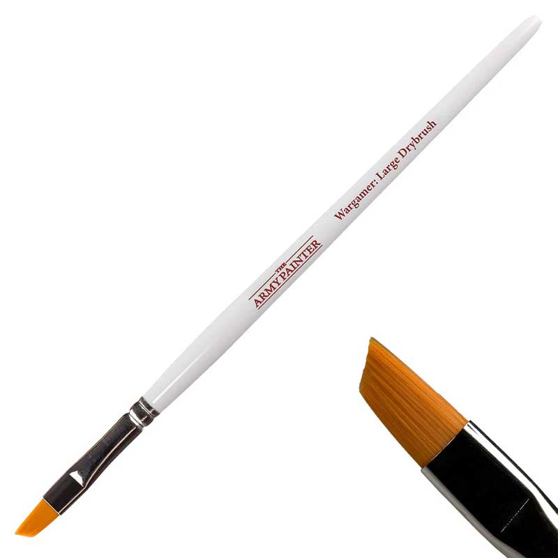 The Army Painter Wargamer Brush Large Drybrush BR7010 The Army Painter Wargamer Brush Large Drybrush BR7010
