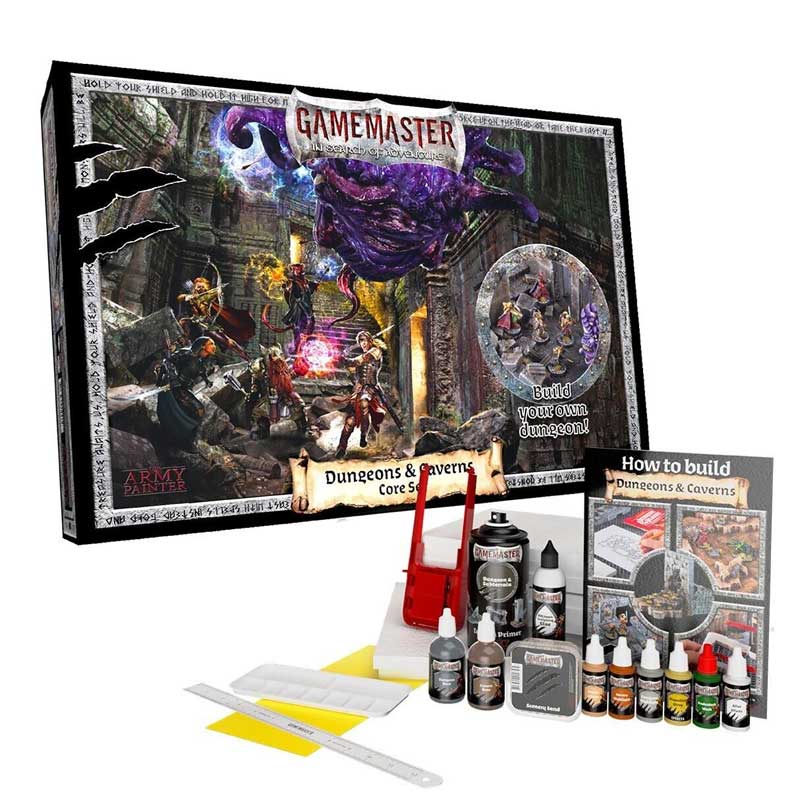 The Army Painter Gamesmaster Dungeons And Caverns Core Set GM1001P The Army Painter Gamesmaster Dungeons And Caverns Core Set GM1001P