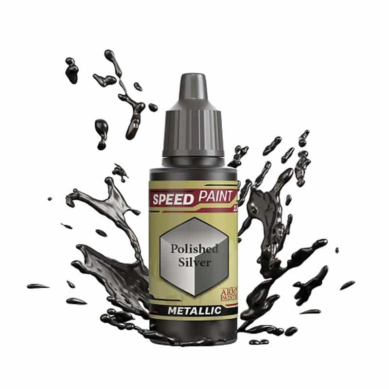 The Army Painter Speedpaint: Polished Silver WP2071 The Army Painter Speedpaint: Polished Silver WP2071