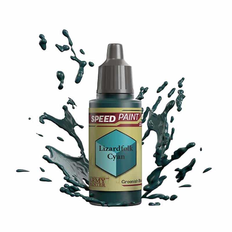 The Army Painter Speedpaint: Lizardfolk Cyan WP2082 The Army Painter Speedpaint: Lizardfolk Cyan WP2082