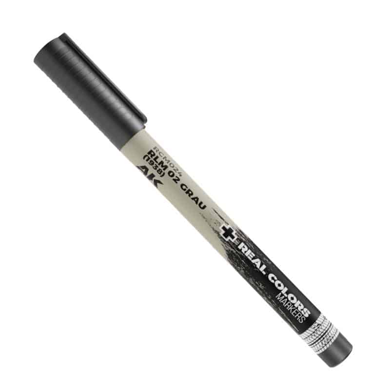 AK Interactive Real Colors Markers - RLM02 Grau (1938) RCM024 AK Interactive Real Colors Markers - RLM02 Grau (1938) RCM024