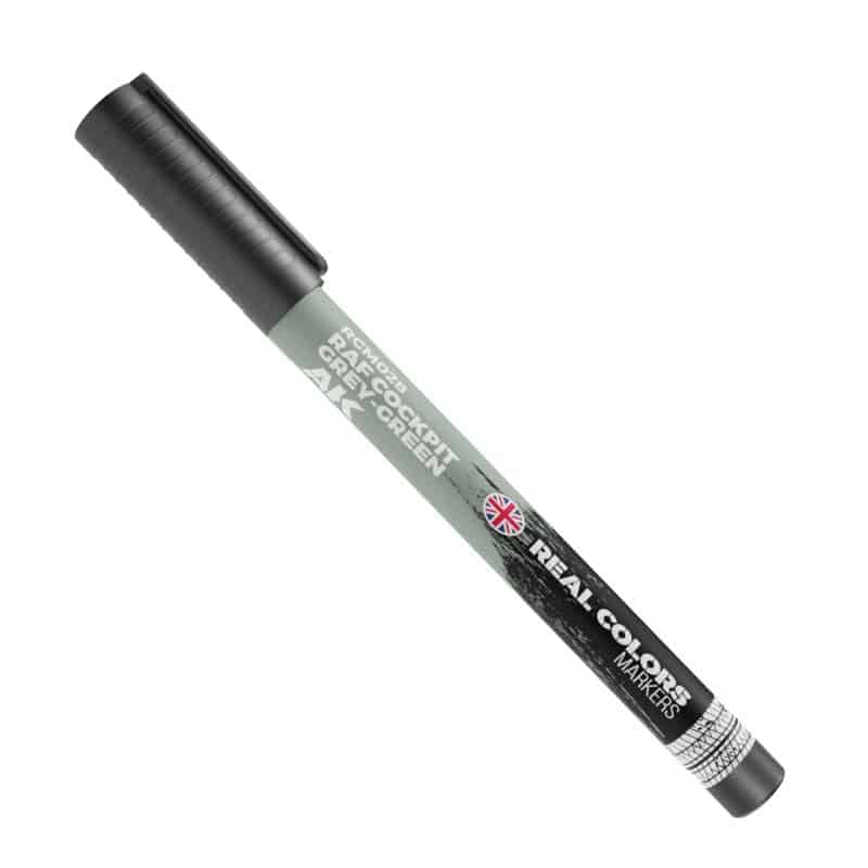 AK Interactive Real Colors Markers - RAF Cockpit Grey-Green RCM028 AK Interactive Real Colors Markers - RAF Cockpit Grey-Green RCM028