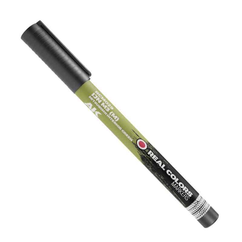AK Interactive Real Colors Markers - IJN M3 (M) Mitsubishi Interior Green RCM029 AK Interactive Real Colors Markers - IJN M3 (M) Mitsubishi Interior Green RCM029