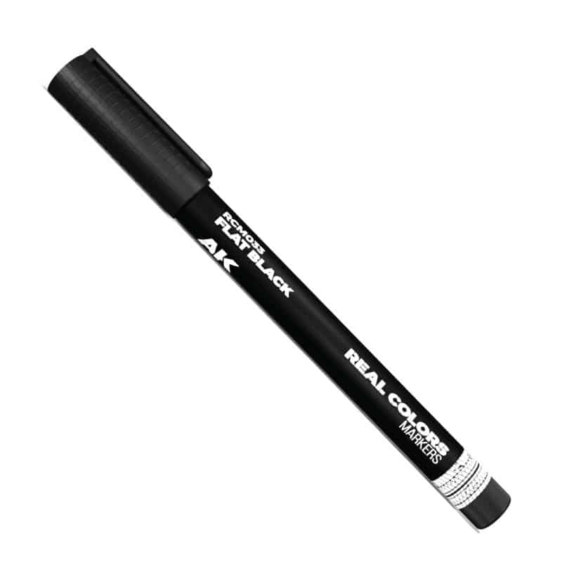 AK Interactive Real Colors Markers - Flat Black RCM033 AK Interactive Real Colors Markers - Flat Black RCM033
