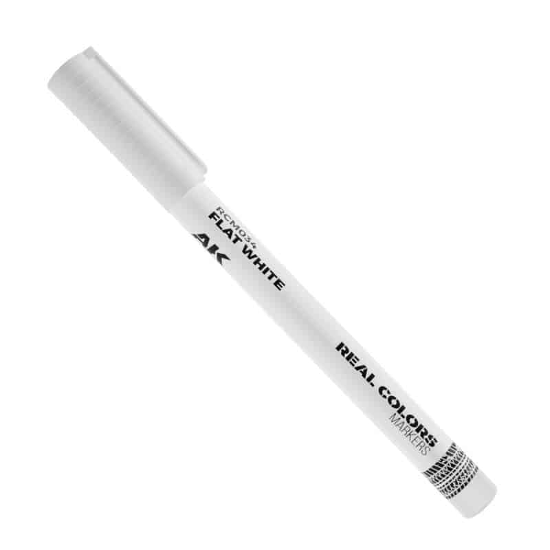 AK Interactive Real Colors Markers - Flat White RCM034 AK Interactive Real Colors Markers - Flat White RCM034