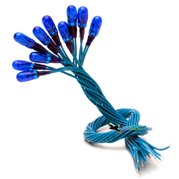10x Blue Grain of Wheat - 12 volt